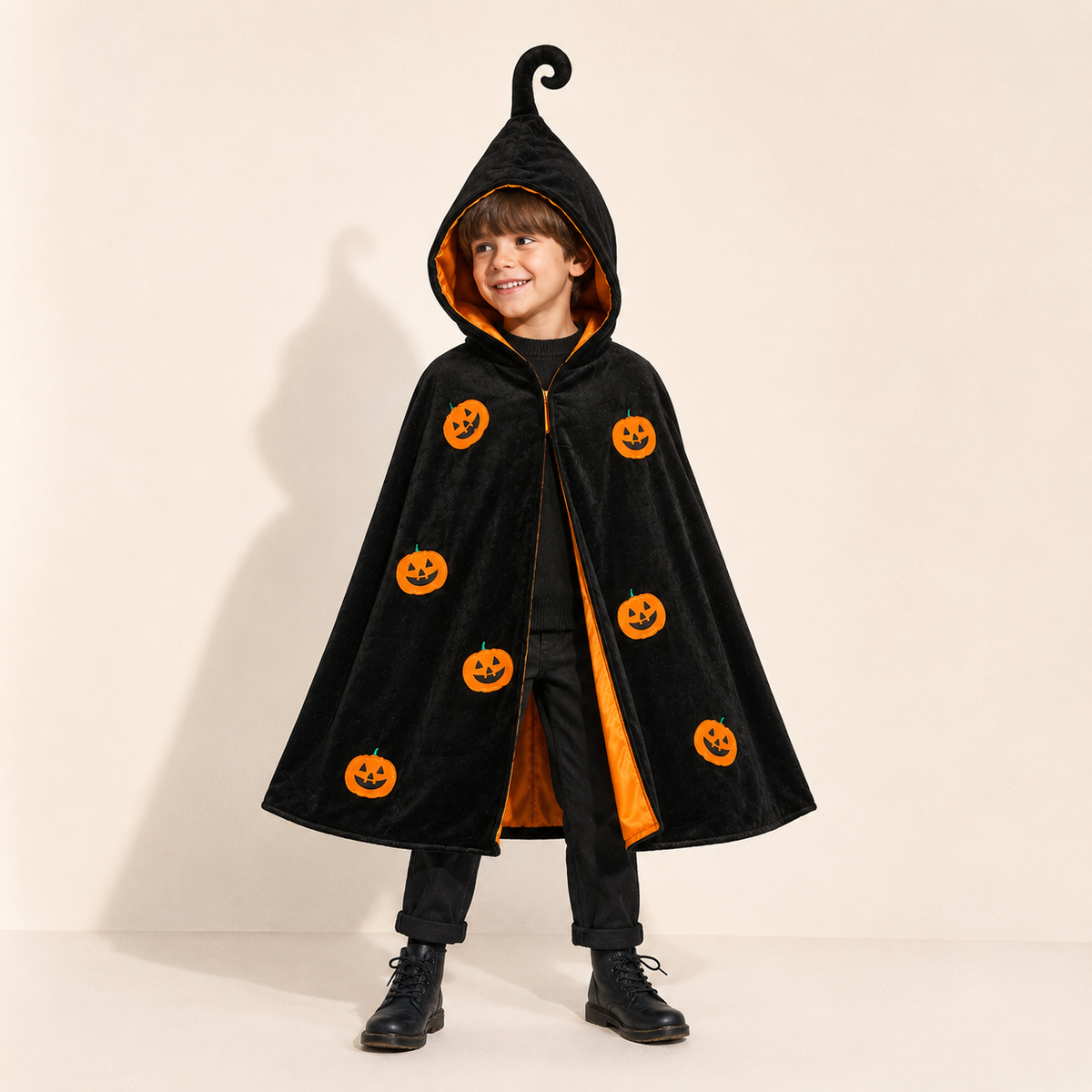 Halloween Pumpkin Cape