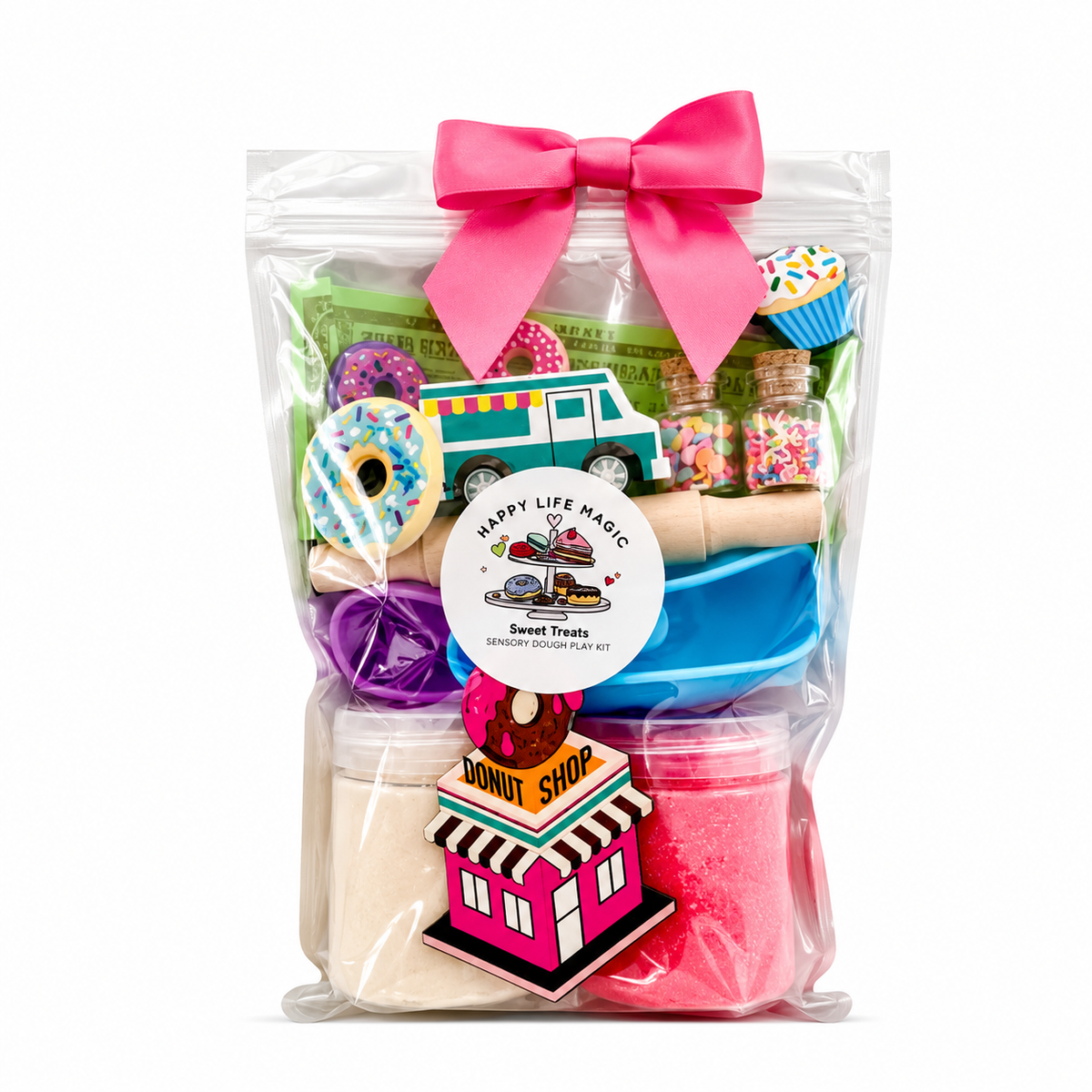 Mini Donut Shop Sensory Dough Kit