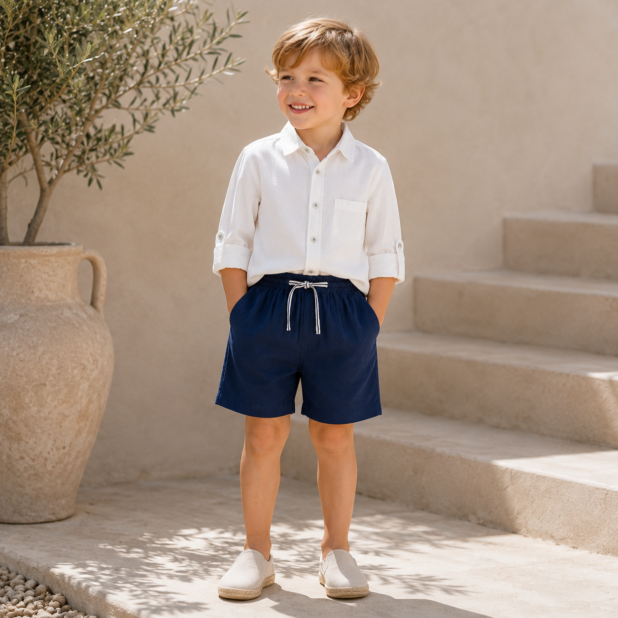 La Plage Boy's Drawstring Short