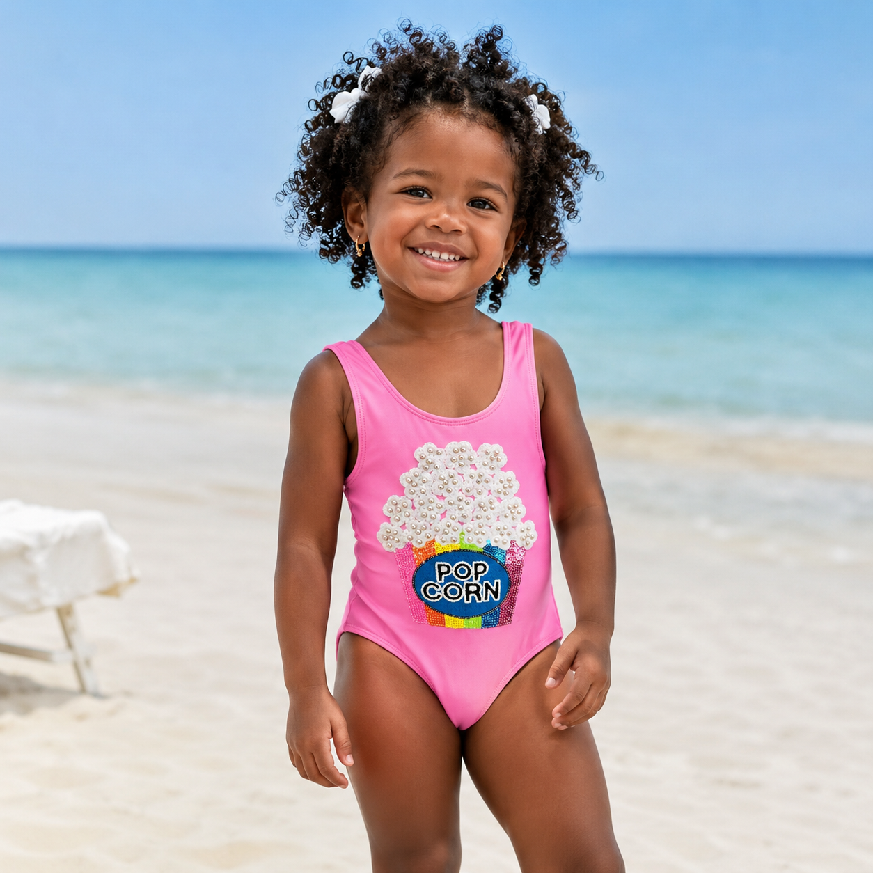 Popcorn And Pearls Swimsuit