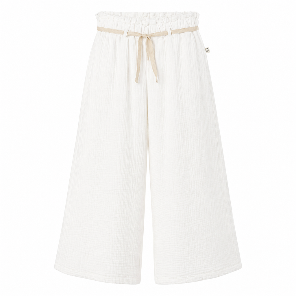 Soft Gauze Wide Pants - Sena