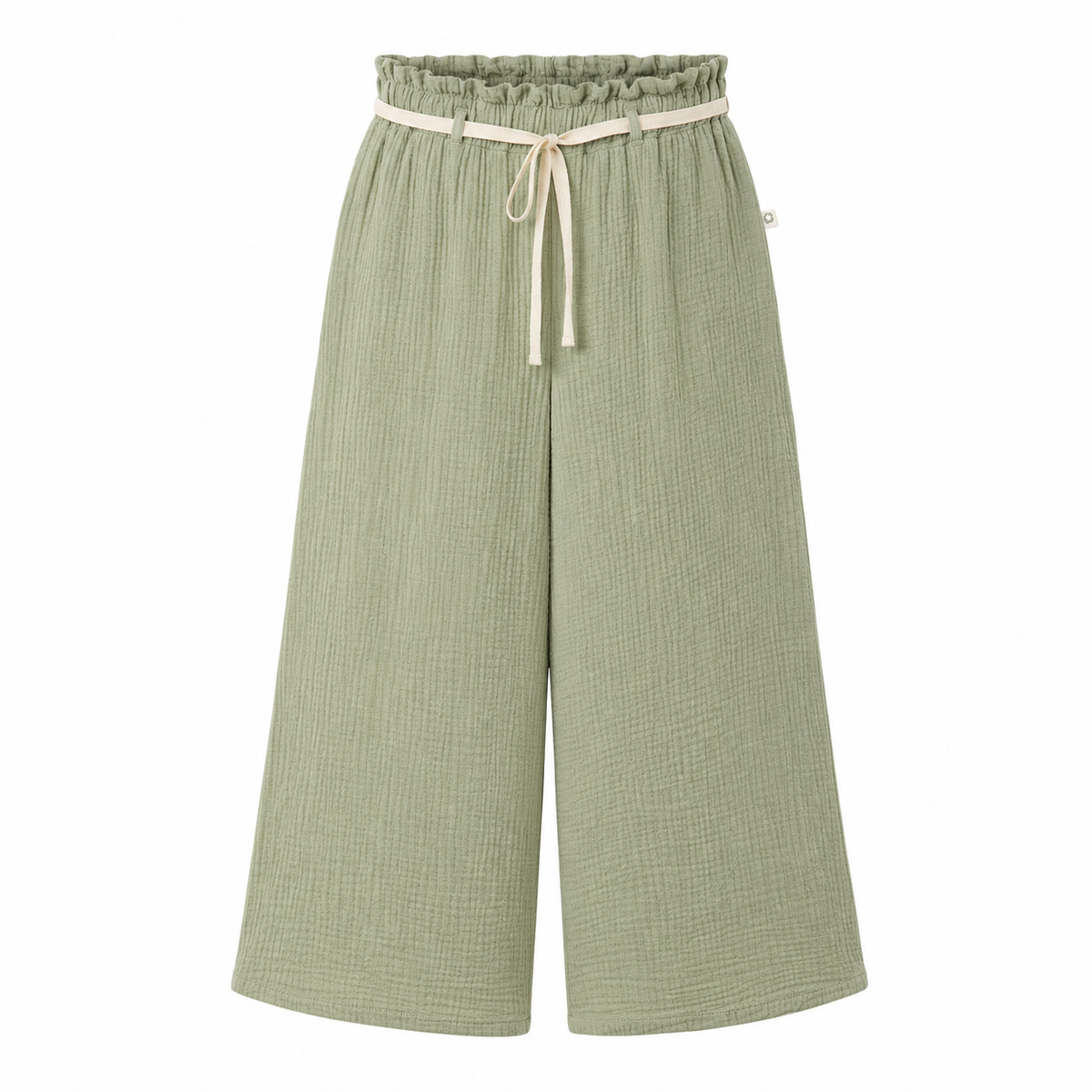 Soft Gauze Wide Pants - Sena