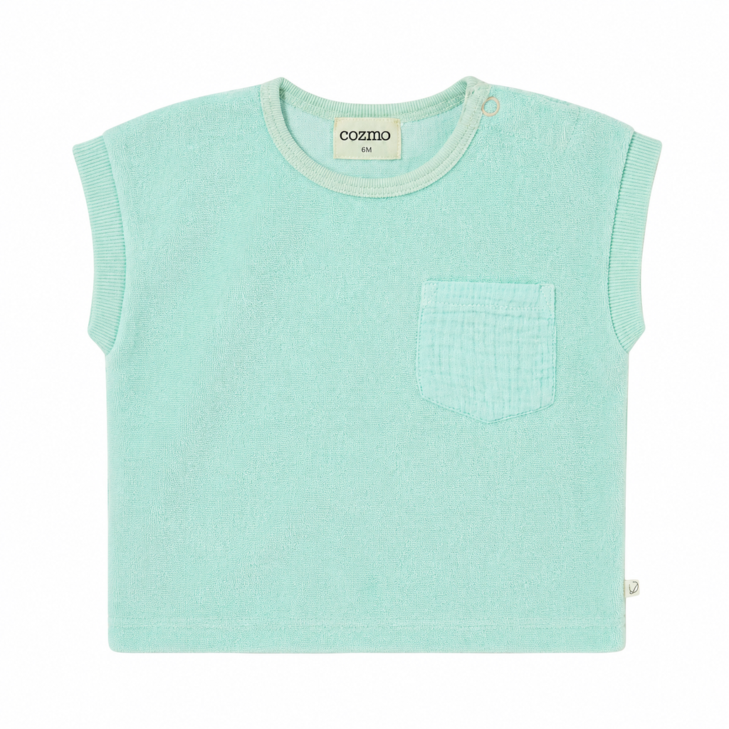 Soft Terry Cloth Baby T-Shirt