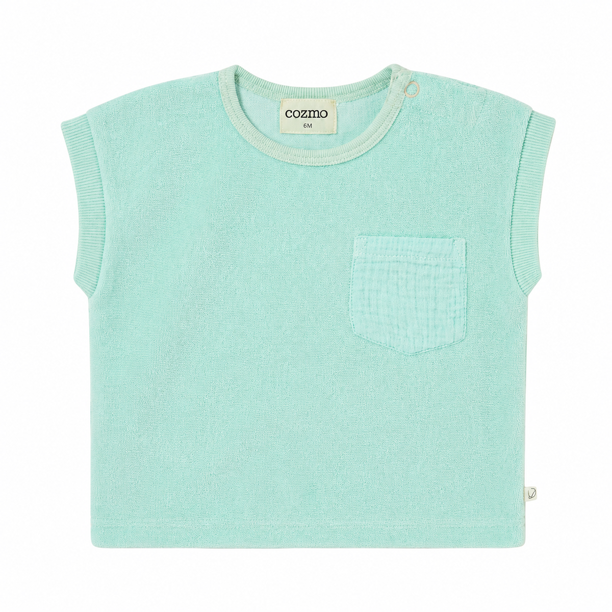 Soft Terry Cloth Baby T-Shirt