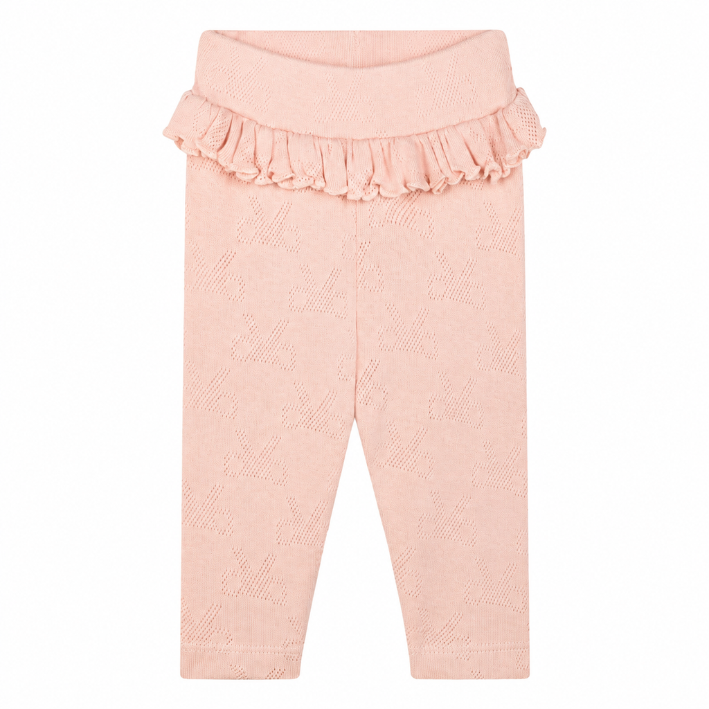 Ribbon Jacquard Leggings