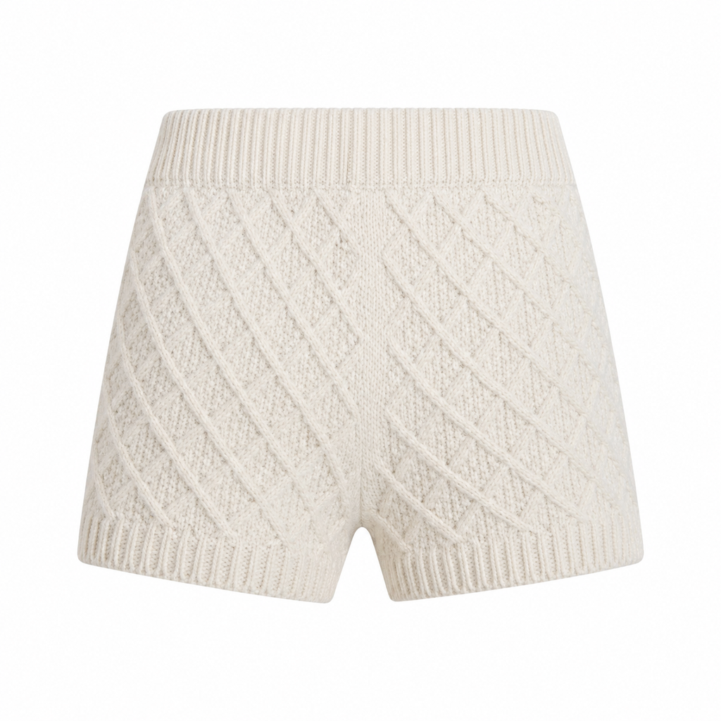 Ivory Rhombus Short