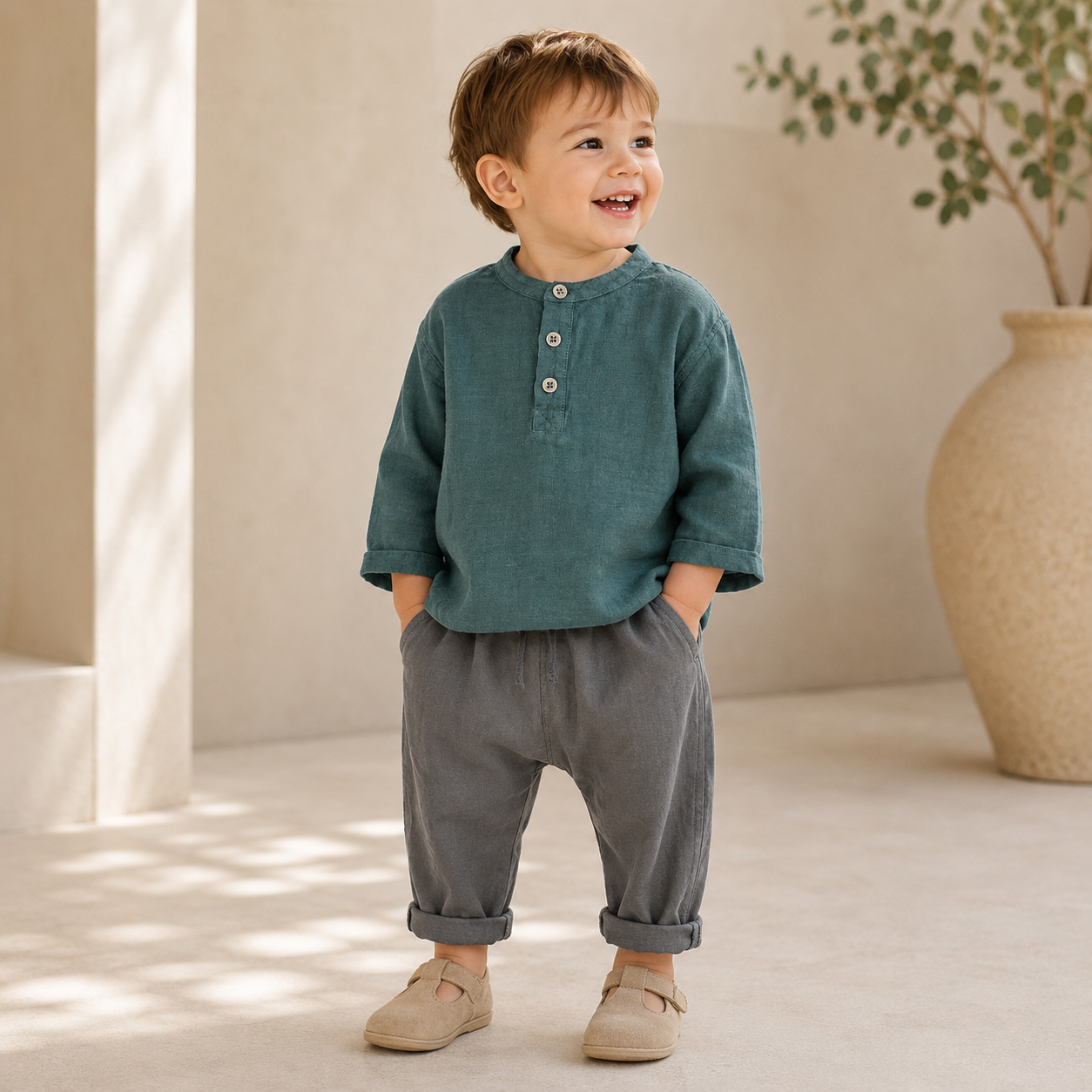 BB Linen Kurta