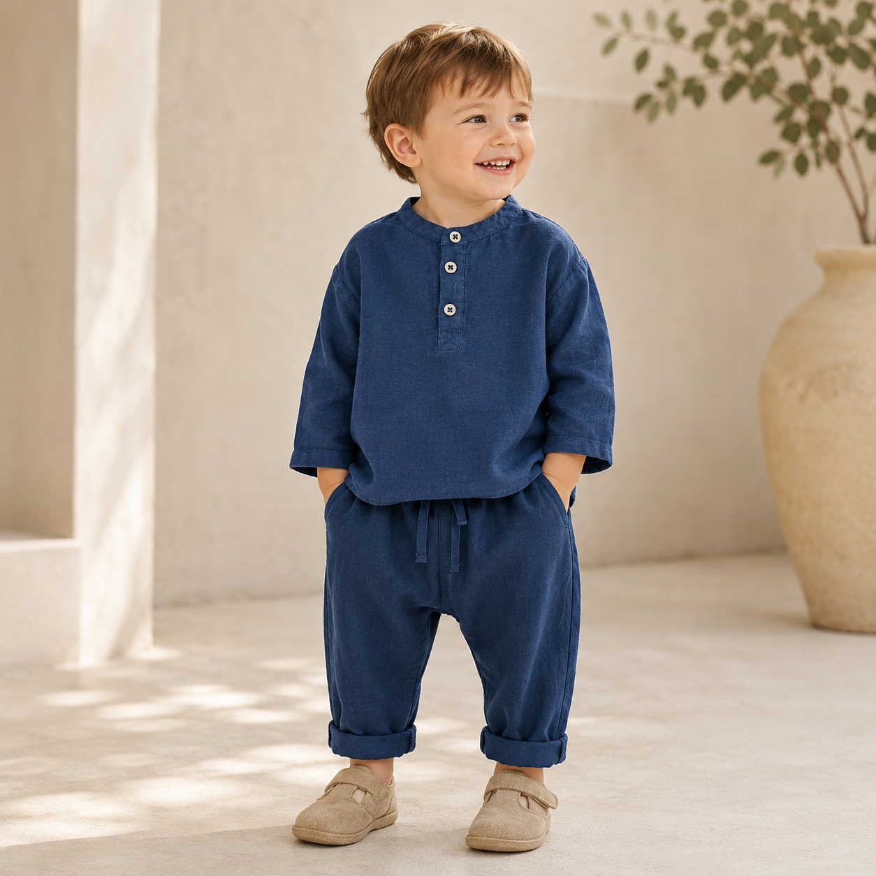 BB Linen Kurta
