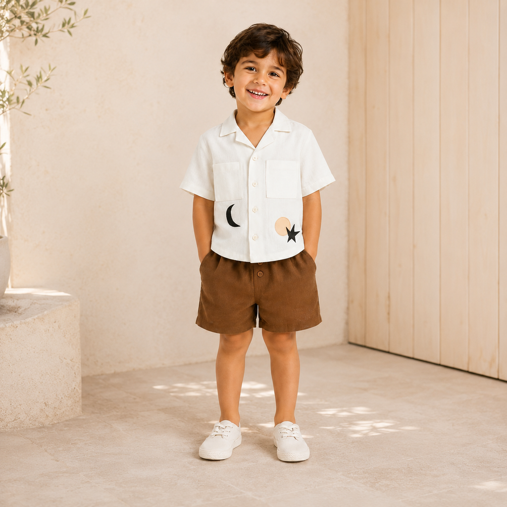 Shirt Linen Ecru