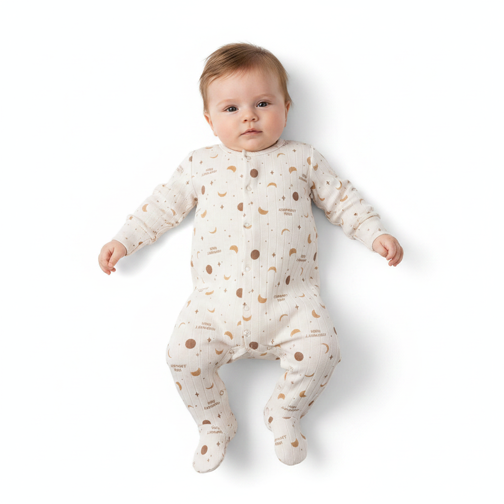 Goodnight Moon Jacquard Footsie