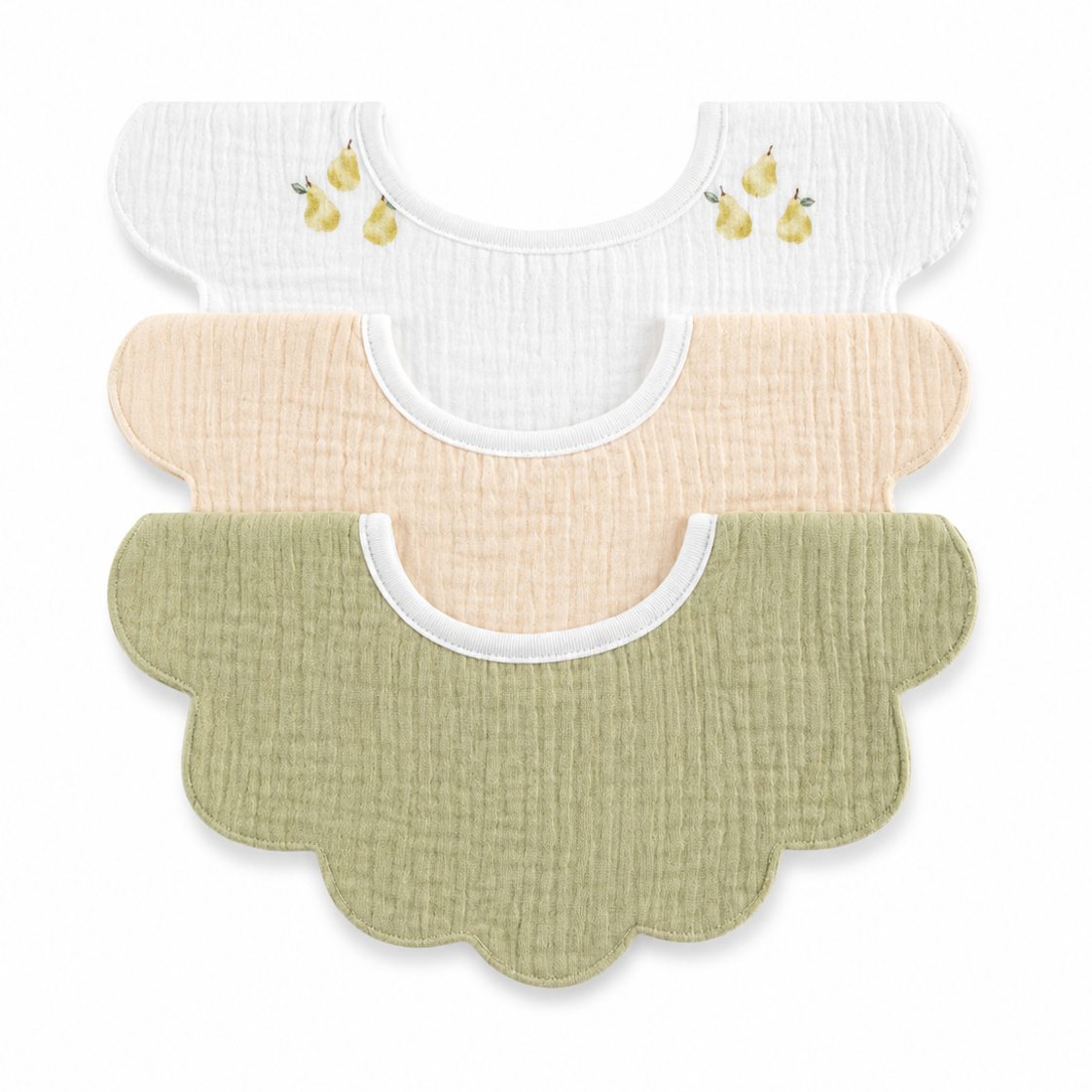 Soft Petal Bibs