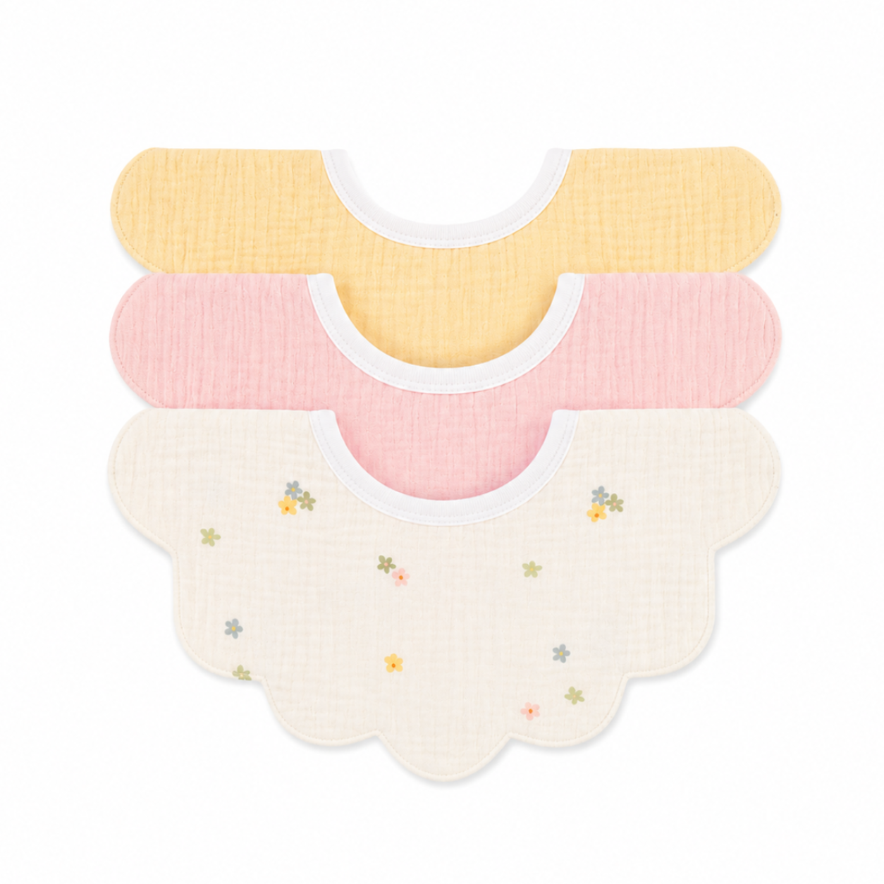 Soft Petal Bibs