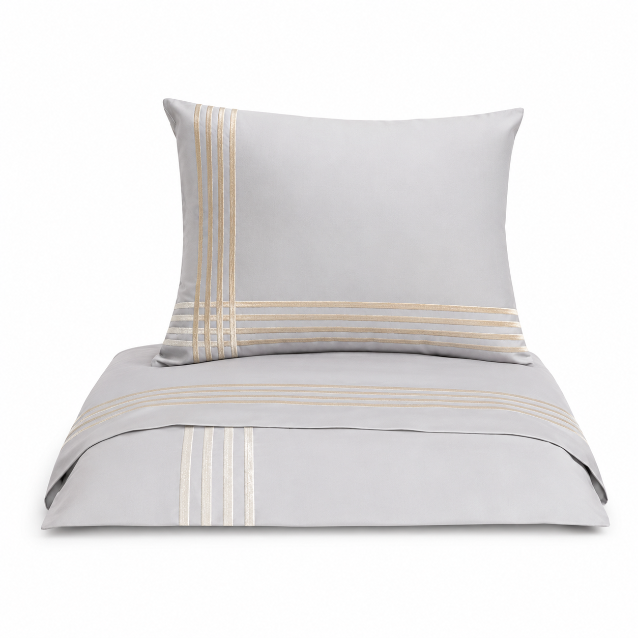 Golden Planned Bed Set