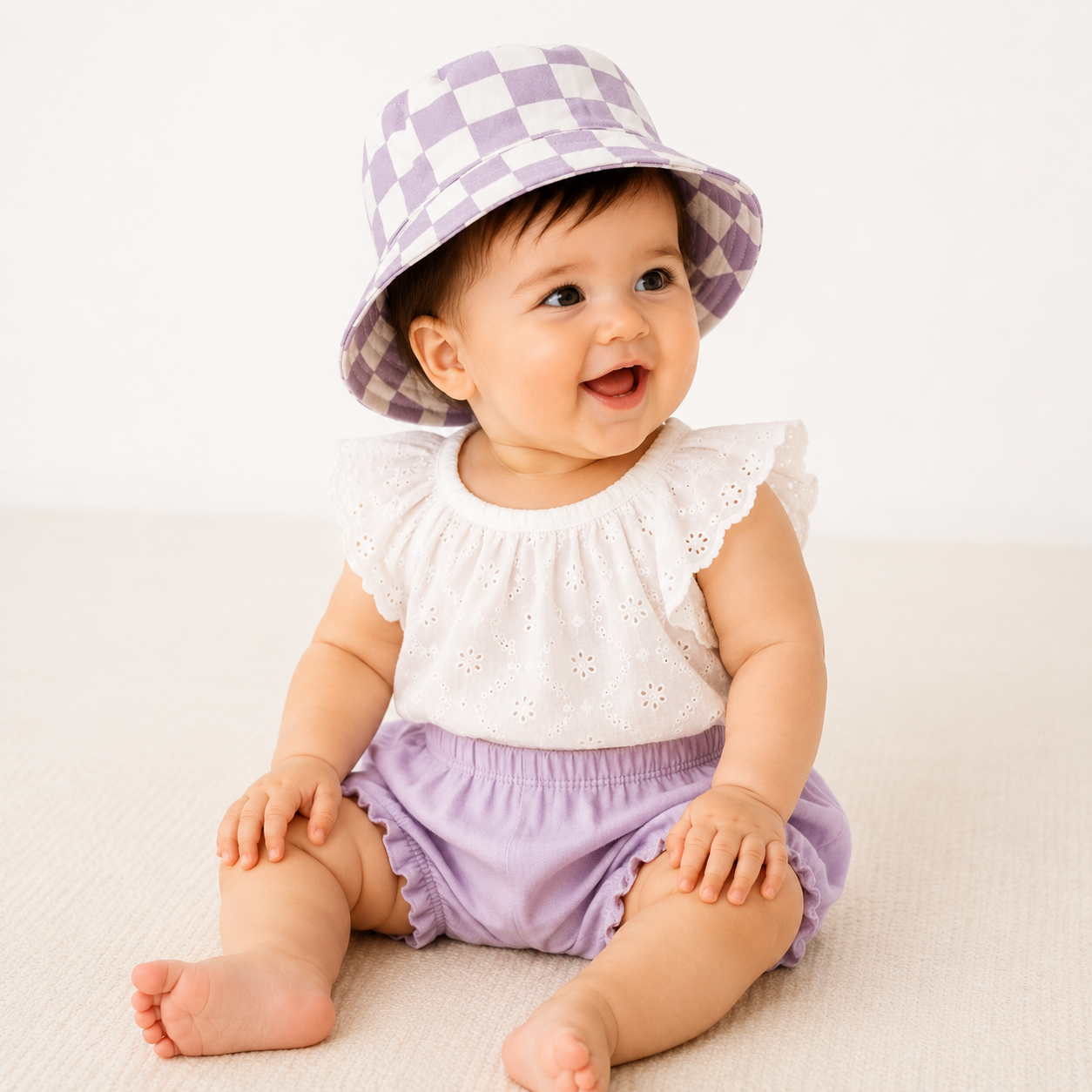 Ava Baby Cotton Hat
