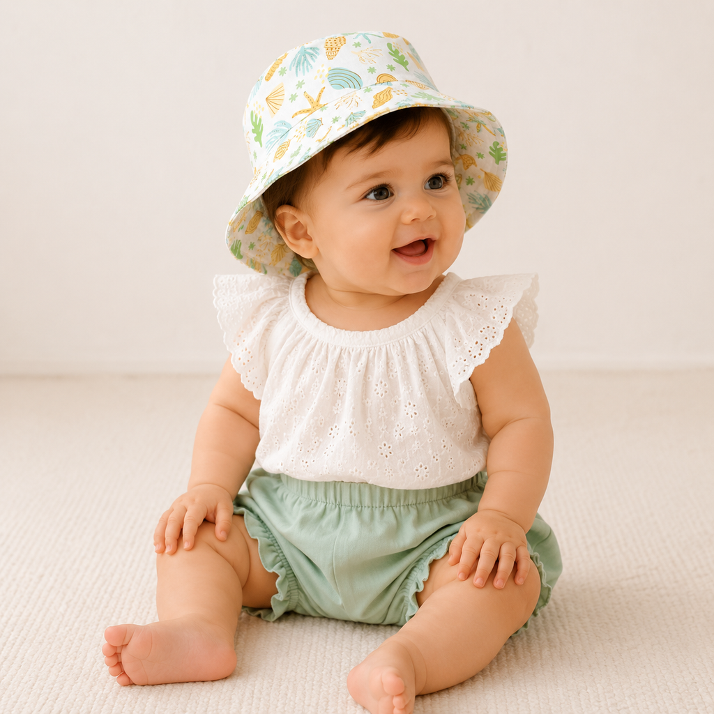 Sailor Baby Cotton Hat