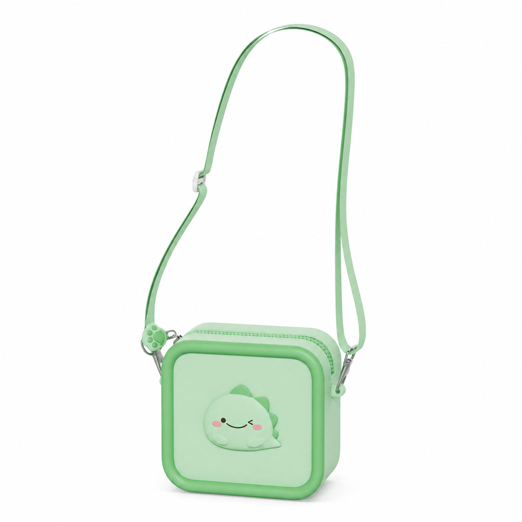 Silicon Bags - Dino Green