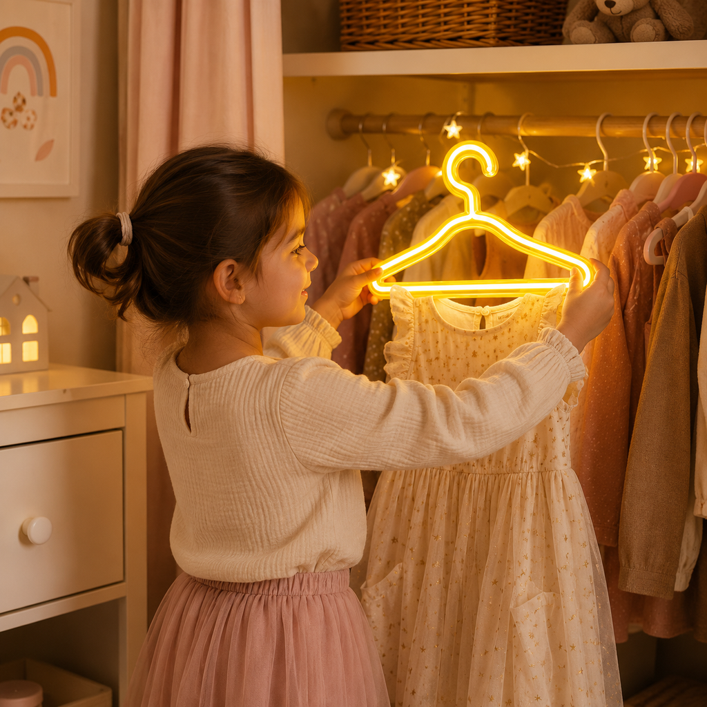 Neon Hangers Led Clothes Hanger