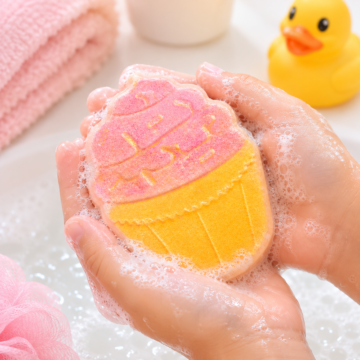 Cupcake Party Soap For Kids
