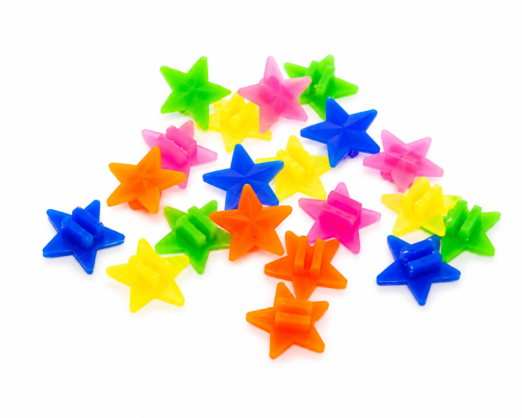 Bicycle Wheel Clip Stars