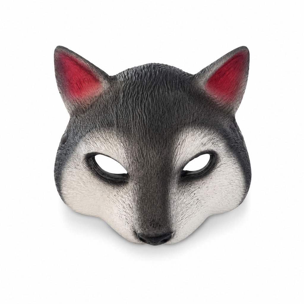 Kind Wolf Mask Grey