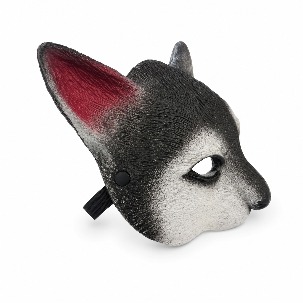 Kind Wolf Mask Grey