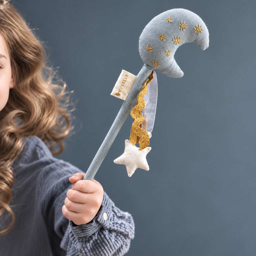 Dress-Up Moon Fairy Wand And Tiara Set
