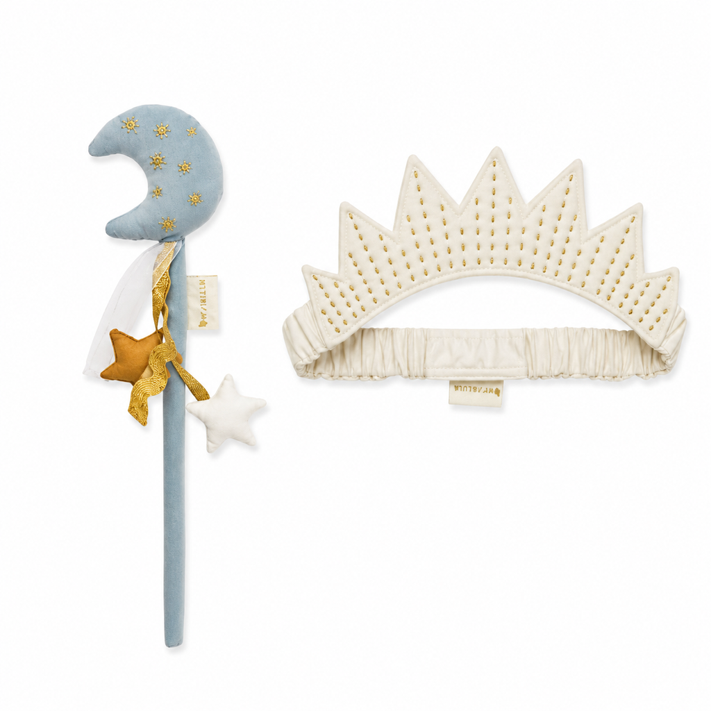 Dress-Up Moon Fairy Wand And Tiara Set