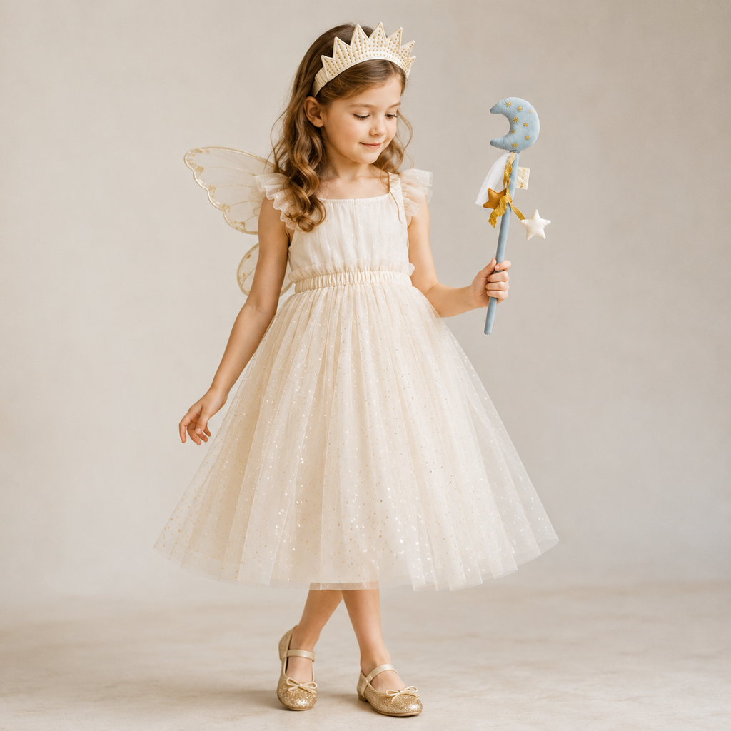 Dress-Up Moon Fairy Wand And Tiara Set