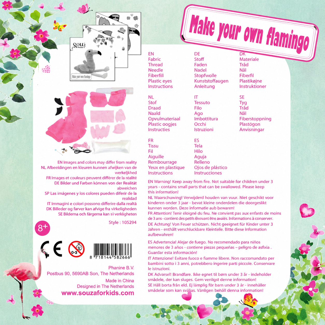 Make Your Own Flamingo Kit