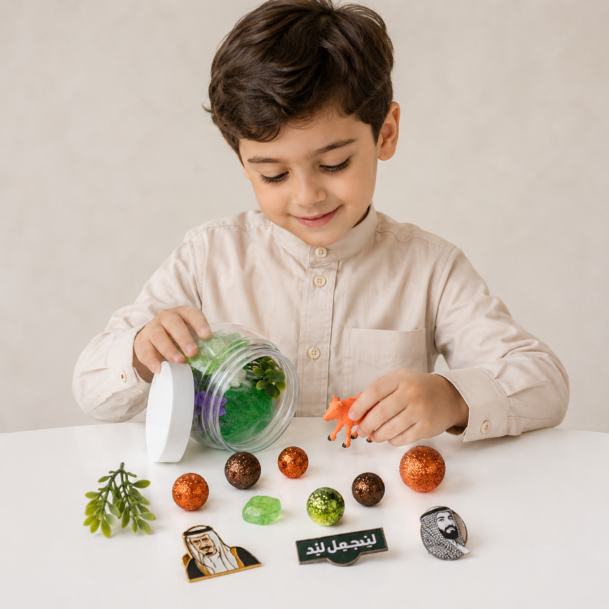 The National Day Play Dough Jar