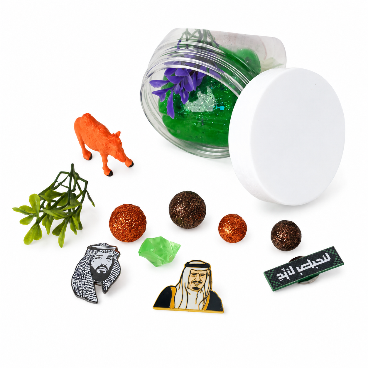 The National Day Play Dough Jar
