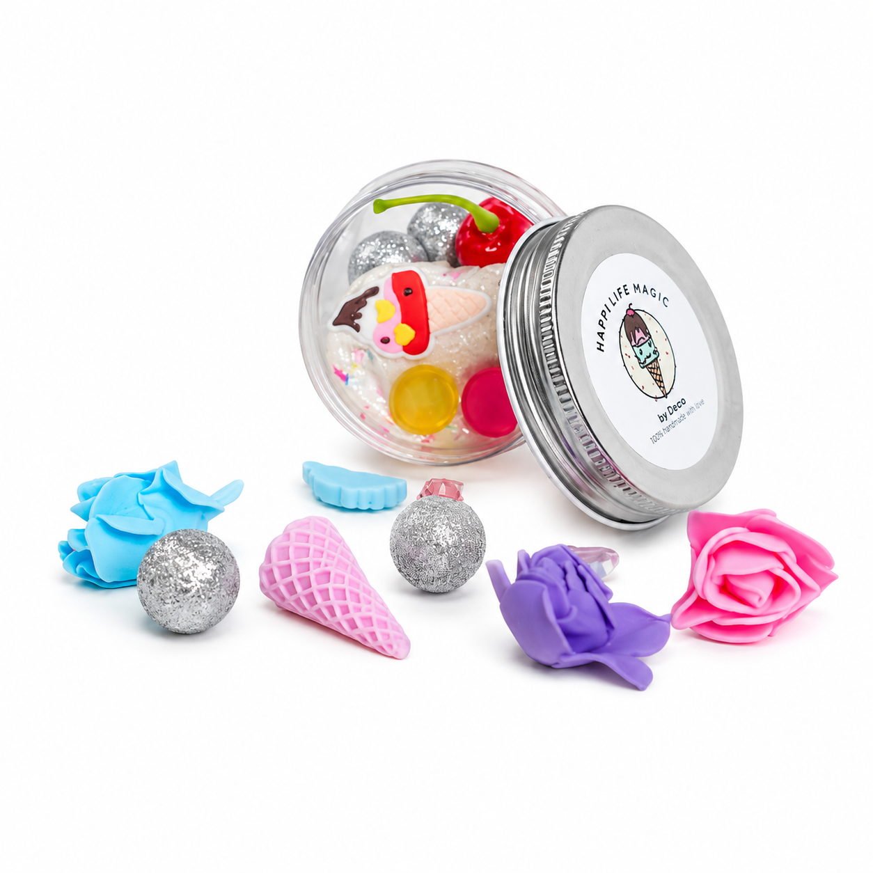 Magic Play Dough Jars, Ice Cream