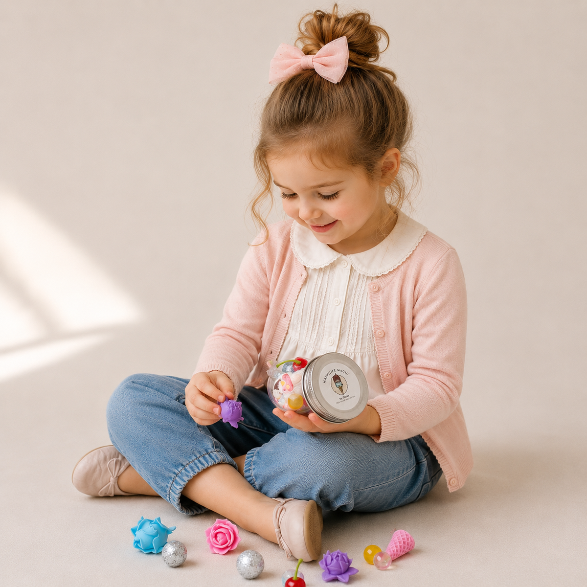 Magic Play Dough Jars, Ice Cream