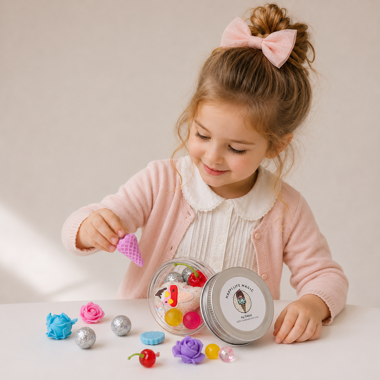 Magic Play Dough Jars, Ice Cream
