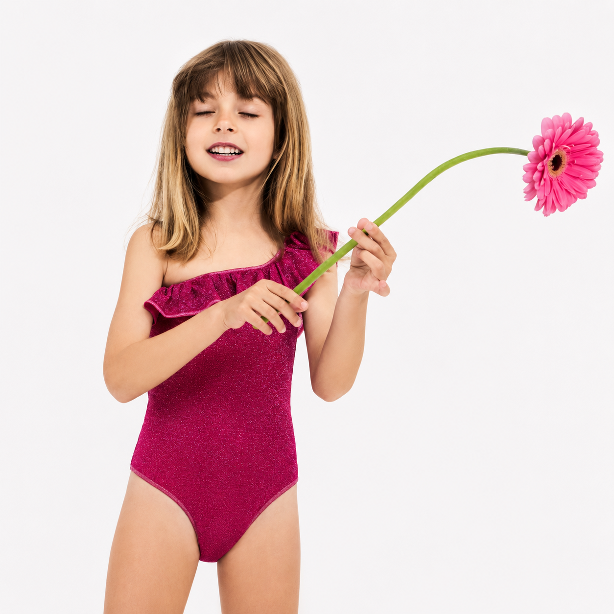 Osemini Lumiere One Shoulder Voile