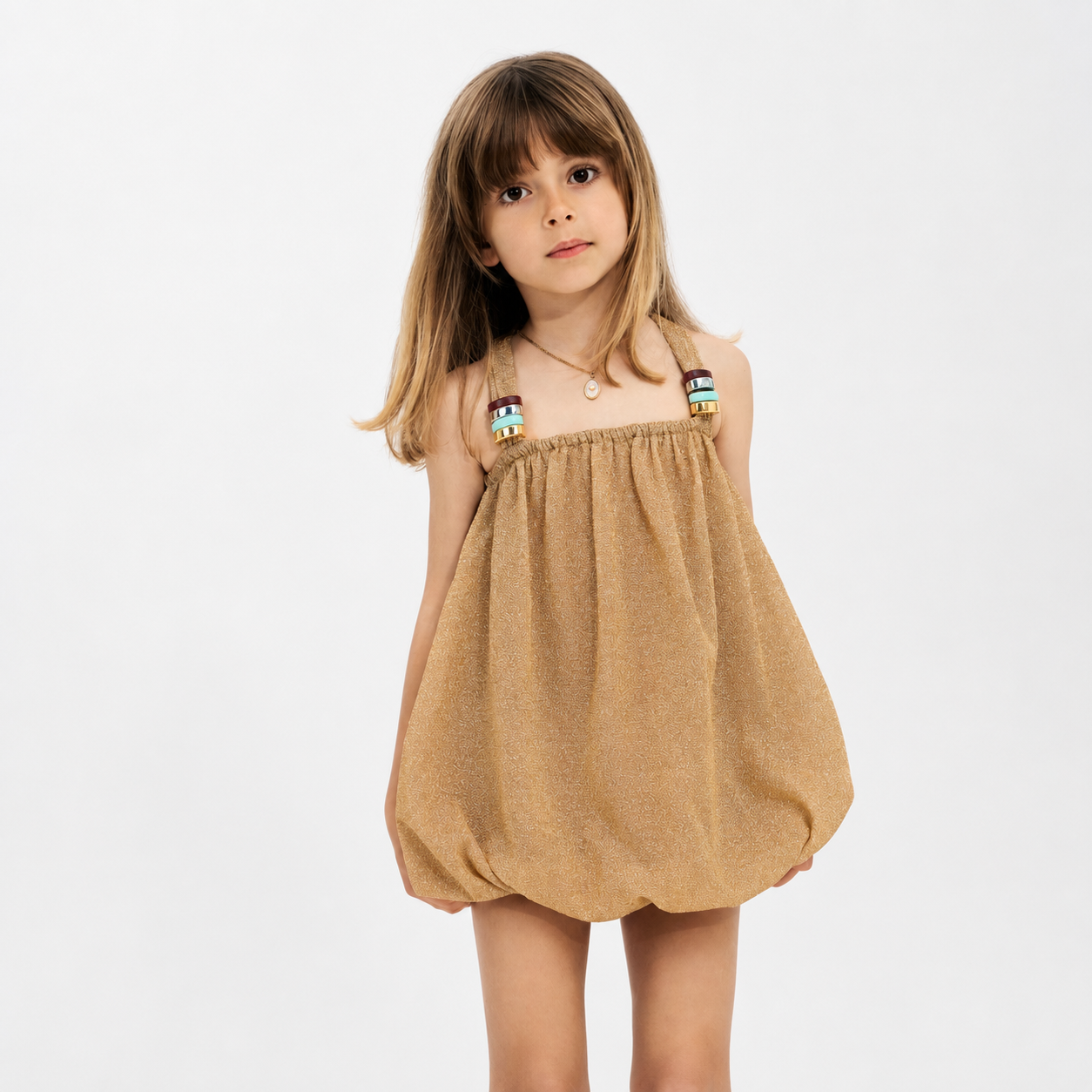 Osemini Lumiere Multi Ring Balloon Dress