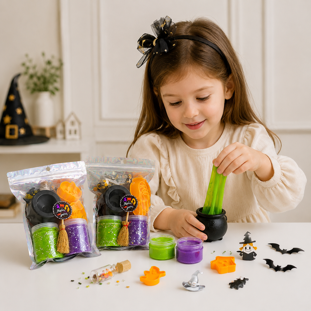 Mini Halloween Play Dough Kit