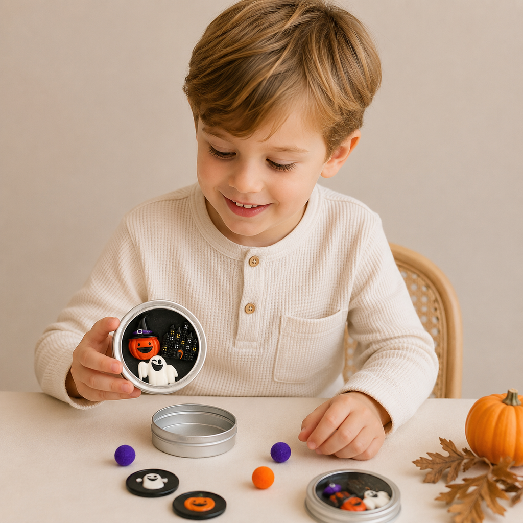 Halloween Slime Putty Jar