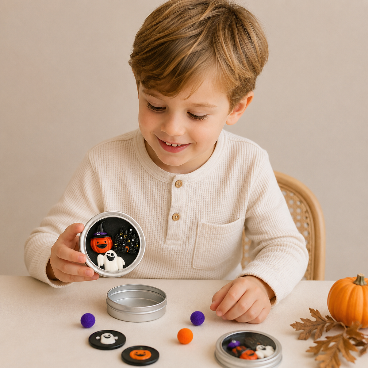 Halloween Slime Putty Jar