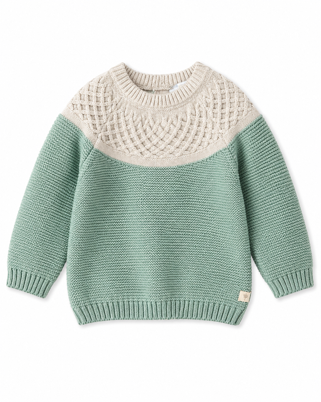 Green Jersey With Baby Border