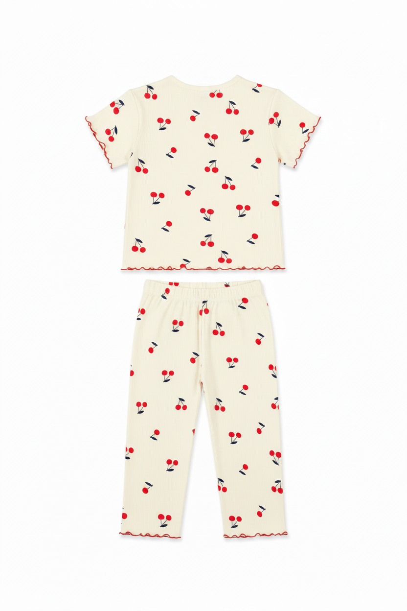 Cherry Short Sleeve Pyjama