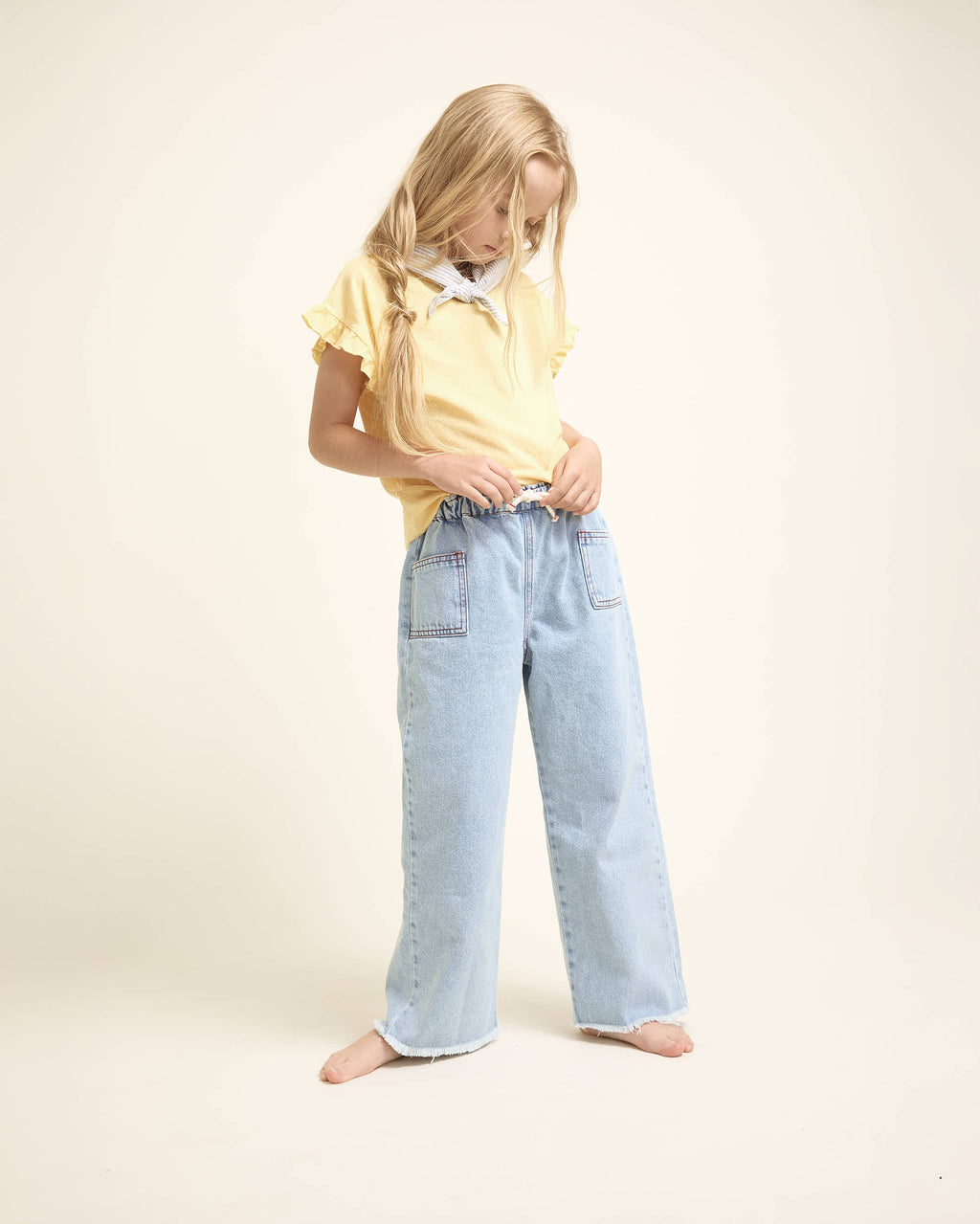 Denim Girly Pants