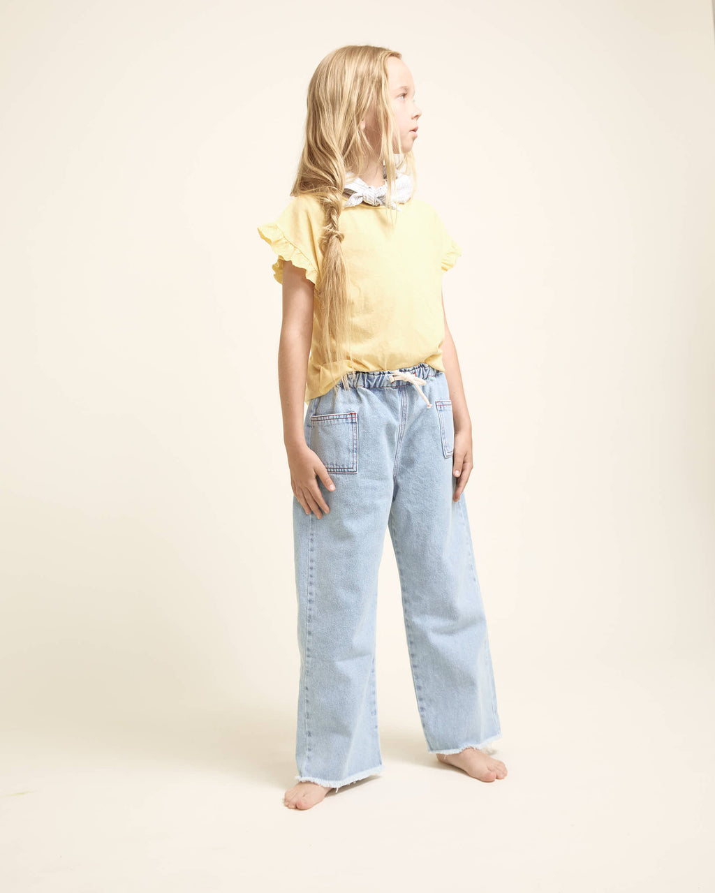 Denim Girly Pants