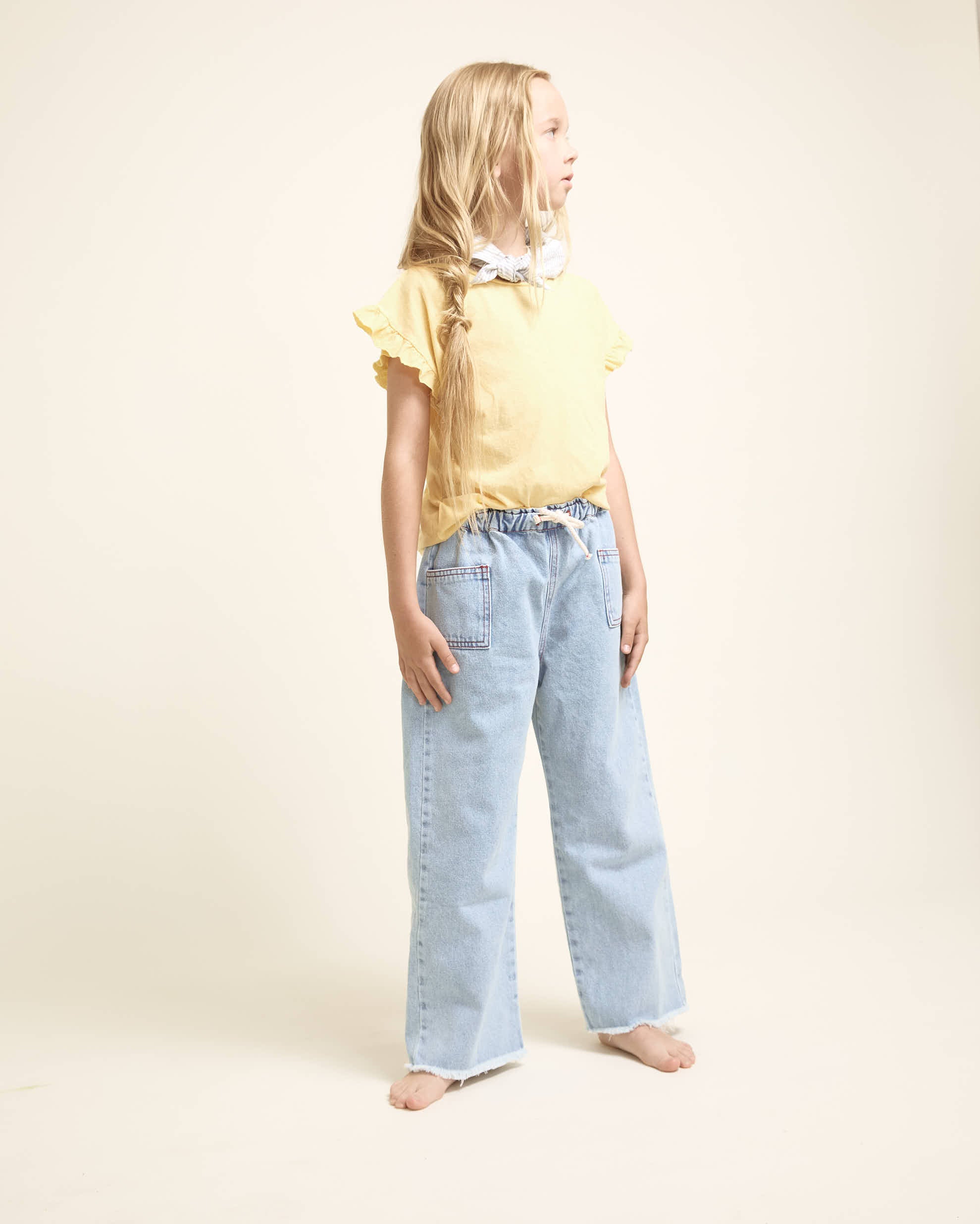 Denim Girly Pants