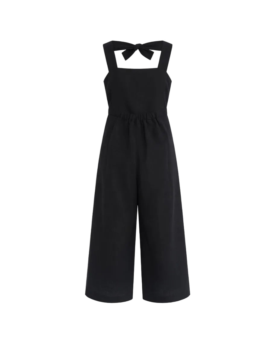 Jumpsuit Tencel & Linen Black