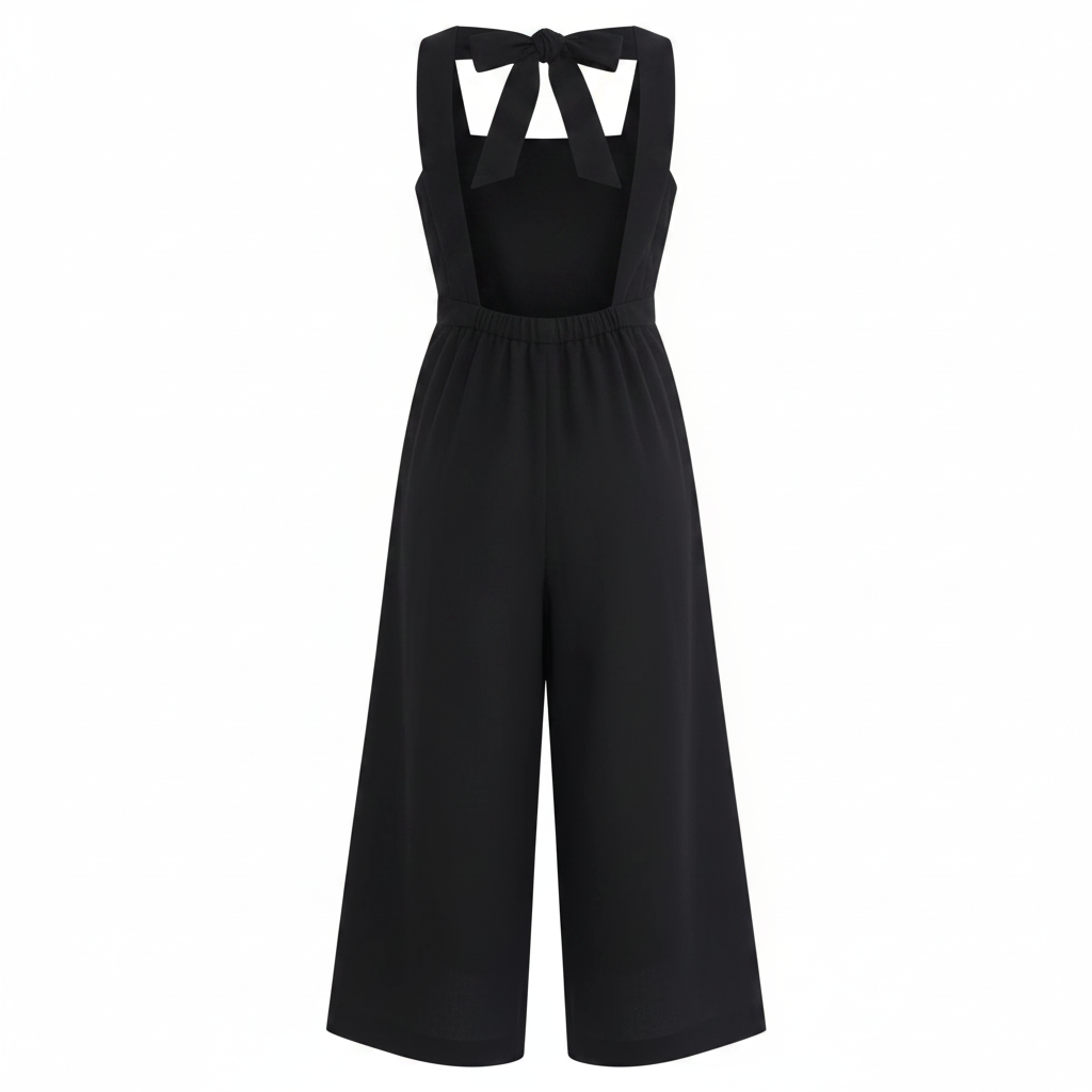 Jumpsuit Tencel & Linen Black