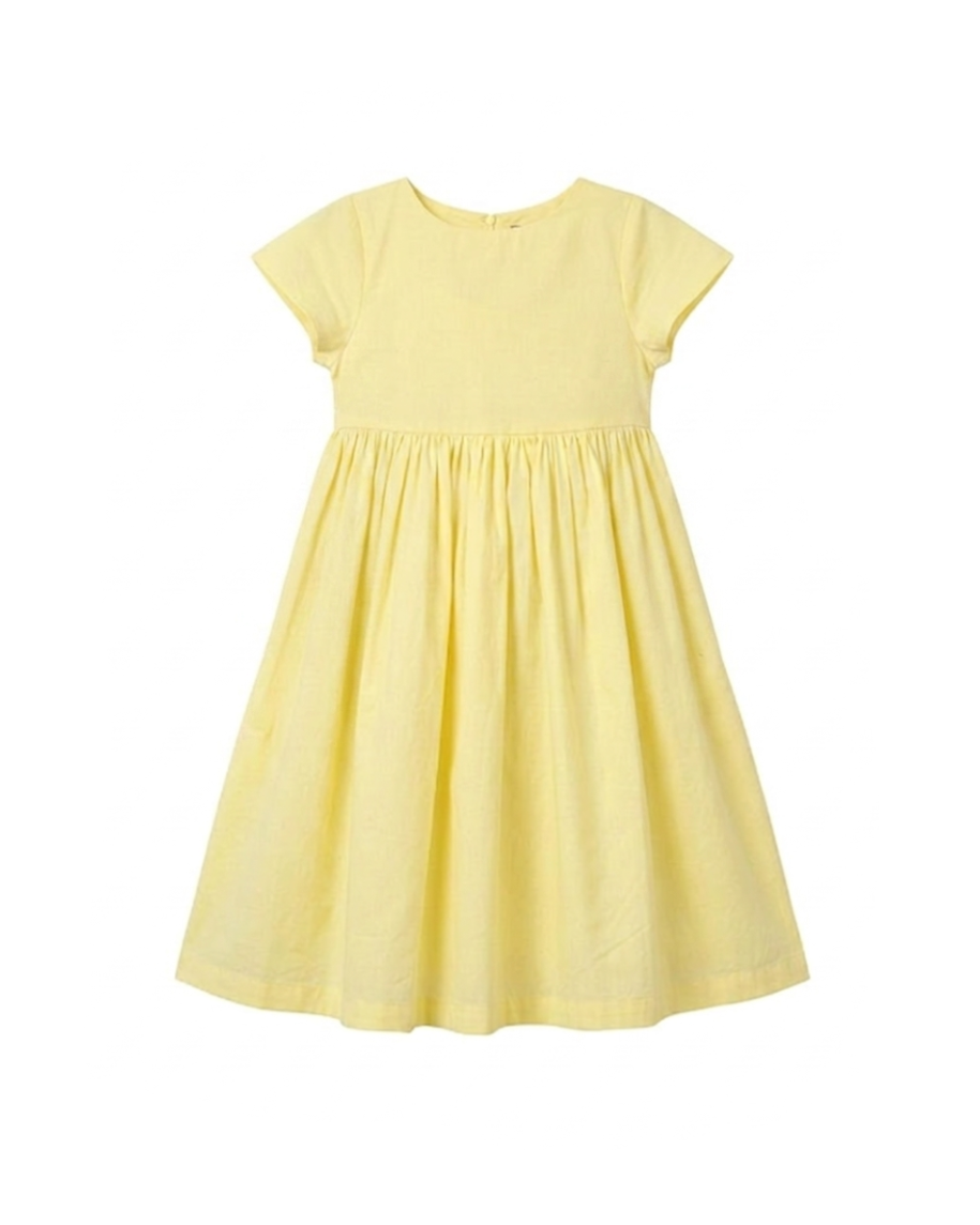 Yellow Girl'S Dress