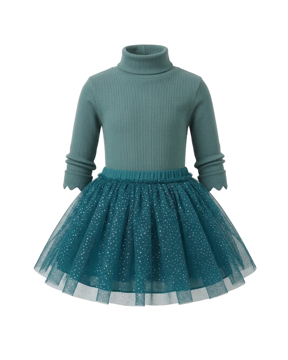 Glitter Tulle Dress