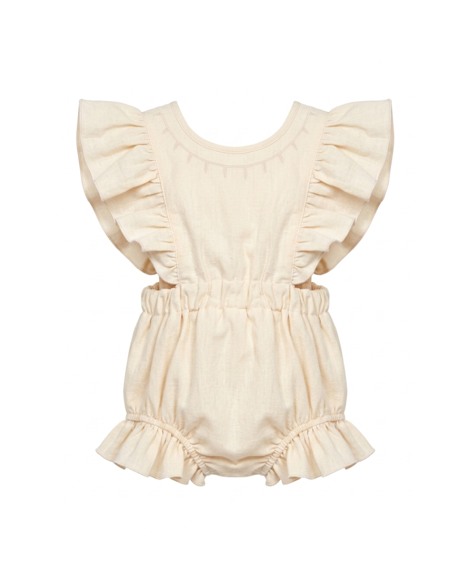 Ivory Happiness Romper