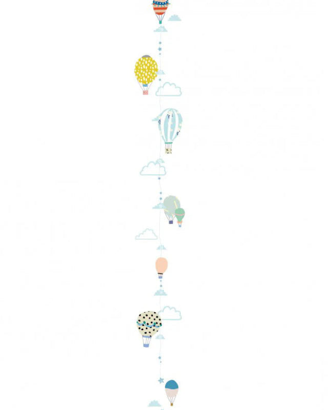 Hot Air Balloons Height Chart - Sticker